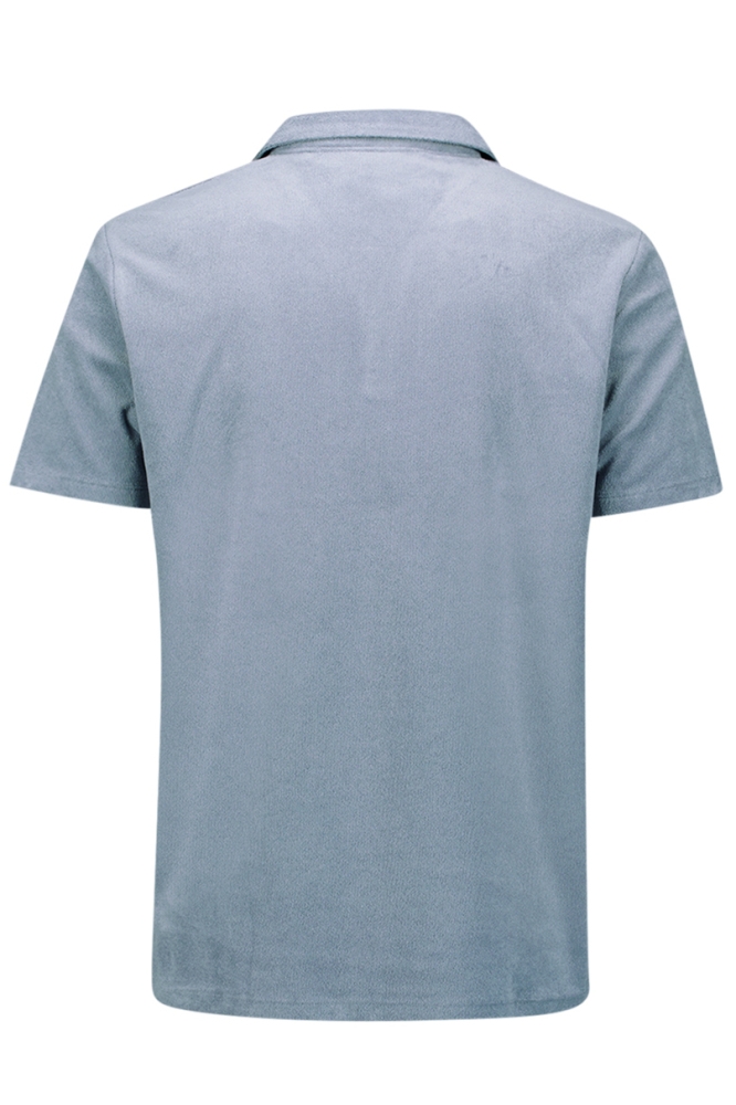 POLO MET PUNTKRAAG 28370480 137 Washed Blue